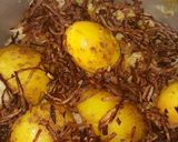 A picture of step 11 of Kolkata style Chicken Biryani.