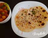 A picture of step 4 of Flaxseeds Kulcha / Alsi Kulcha.