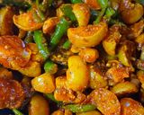 A picture of step 4 of Amla Pickle.