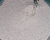 A picture of step 2 of Eggless pizza dough.