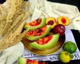 عکس مرحله 11 از دستور ژله میوه در طالبی solmaz