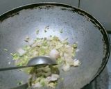 A picture of step 3 of Cauliflower manchurian 😋.