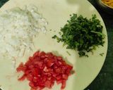 A picture of step 1 of Papad Roll 😋😋.