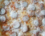 Foto langkah ke 11 dari resep Pizza Teflon praktis.