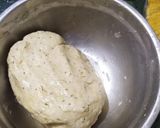 A picture of step 3 of Punjabi paratha thali(radish layered paratha, Yoghurt lassi).