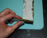 A picture of step 15 of Spinach and garlic-yogurt rolls.