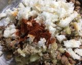 A picture of step 6 of Soya Chunks Tikki.