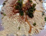 A picture of step 1 of Khasta flour & poori with peanut & chutney.