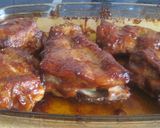 Barbecueval készített sült oldalas recept fázis 3 fotója