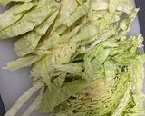Foto del paso 1 de la receta: Tarta salada / pastel salado de repollo con pavo fácil