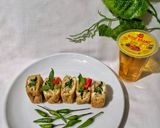 Foto langkah ke 5 dari resep Tahu Kantong Jamur Kemangi.