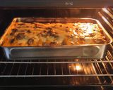 Foto del passaggio 14 della ricetta Lasagna di zucca delica funghi champignon spinaci e salsiccia