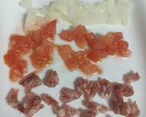 Foto del paso 1 de la receta: Nachos con tartar de fuet