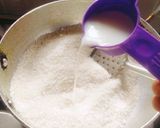 A picture of step 2 of Coconut burfi (nariyal burfi)😋.