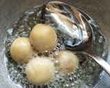 A picture of step 6 of Double meetha(dryfruits stuffed gulabjamun stuffed rasgulla).