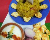A picture of step 10 of Shahi Khichadi (Sizzler Khichadi).