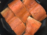 Salmón en salsa de soya
