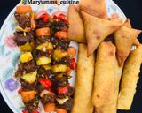 A picture of step 5 of MY SPECIAL BEEF KEBAB by maryumms_cuisine.