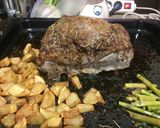 Foto del paso 6 de la receta Aguja de cerdo asada con especias, mostaza y miel