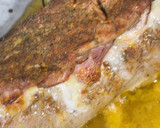 Foto del paso 3 de la receta: Solomillo relleno de calabacín, bacon y queso en salsa de naranja
