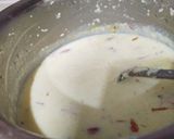A picture of step 4 of Sago Flour Phirni.