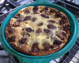 Une image de l'étape 11 de Gâteau façon far aux prunes, vanille et manzana.