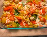 Csőben sült zöldséges csirkemell, tejszínnel! 🥦🥕🍲 recept fázis 2 fotója