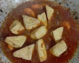 Foto langkah ke 2 dari resep Sambal Udang Mix Tahu.