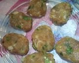 A picture of step 18 of #Chiken_grill_bite_in_Puff #spoon.With#Lentil_Soup.