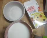 Yakult Tripe layered choco custard biscuit cake recipe step 2 photo