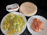 Burritos de salmón
