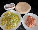 Foto del paso 1 de la receta: Burritos de salmón