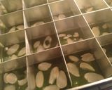 Foto langkah ke 6 dari resep AlMaNies (Almond Matcha Brownies).