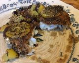 Une image de l'étape 4 de Pavés de cabillaud aux olives sauce cacahuète et citron confit.