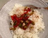 A picture of step 4 of Easy peasy Asian style rice.