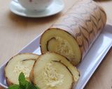 Foto langkah ke 5 dari resep Bolu gulung keju.