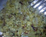 A picture of step 3 of Onion scrambled eggs # staplefoodrecipecontest.