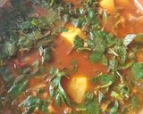 Foto langkah ke 6 dari resep Aloo Palak/Spinach&Potato Stew (Sayur Bayam Kentang ala India).
