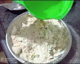A picture of step 3 of Aloo Puri.