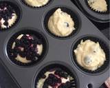 Blueberry Muffin langkah memasak 7 foto
