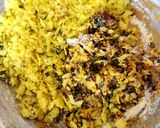 A picture of step 3 of Leftover Poha Amaranth Leaves Muthiya.
