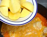 A picture of step 6 of Chicken Massaman Curry.