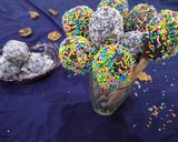 A picture of step 3 of Chocolate Banana Walnut Date Truffles.