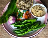 Gambar langkah 1 resipi Sambal  tempoyak  kacang botor.
