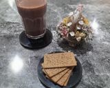 عکس مرحله 2 از دستور شیرکاکائو خرمایی