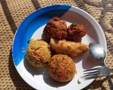 A picture of step 1 of Plating.