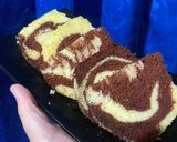Foto langkah ke 13 dari resep Bolu kukus Marmer 3 telur.