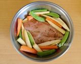 義式香料雞胸肉佐時蔬(電鍋版)的食譜步驟4照片