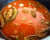 عکس مرحله 3 از دستور خورش بامیه با گوشت قلقلی