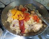 কাঁচালঙ্কা ও রসুন বাটায় দেশি মুরগি কষা(kachalonka o rasun batay desi moorgi kosha recipe) রেসিপি ধাপ - 5 ছবি